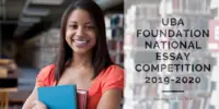 UBA Foundation National Essay Competition 2019-2020