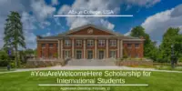 #YouAreWelcomeHere Scholarship for International Students at Albion College, USA