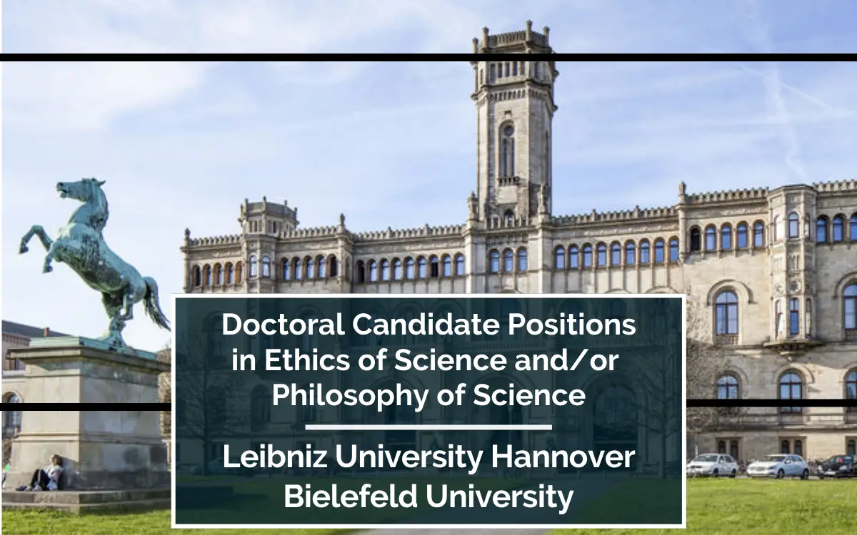 5 Doctoral Candidate Positions in Ethics of Science and Philosophy of  Science in Germany - Scholarship Positions 2022 2023