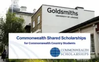 CSC Shared funding for Commonwealth Country Students at Goldsmiths, University of London, UK