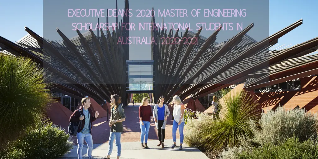 Executive Dean's 2020 Master of Engineering funding for ...