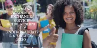 German Academic Exchange Service Scholarships for Undergraduate Students, 2020