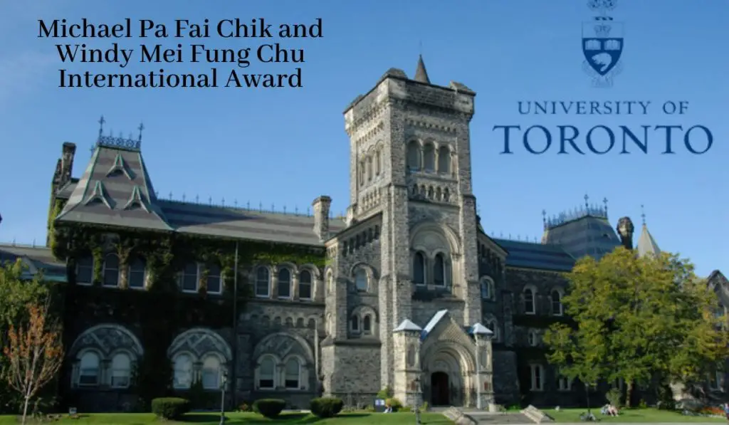 Michael Pa Fai Chik And Windy Mei Fung Chu International Award