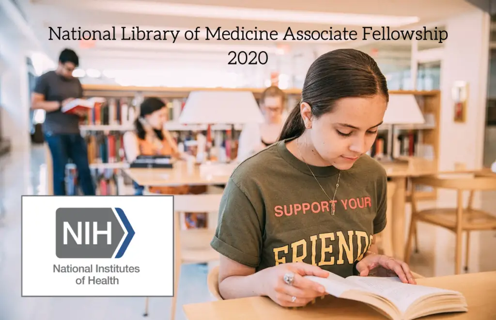 National Library of Medicine Associate Fellowship 2020