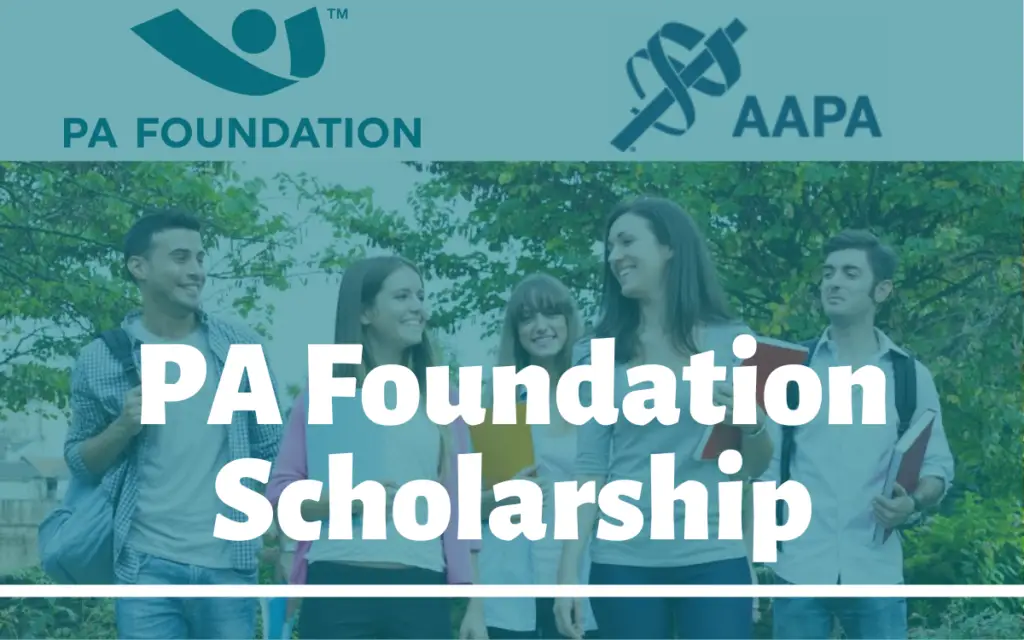 PA Foundation Scholarship
