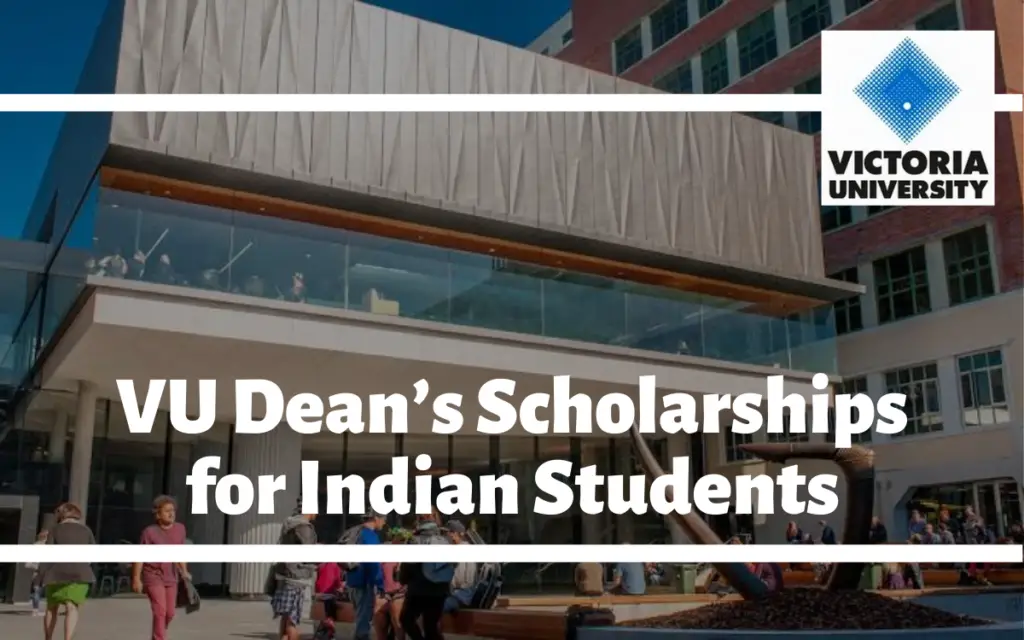 VU Dean’s Scholarships for Indian Students at Victoria University, Australia