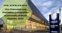 Vice-Chancellor and President’s Scholarships at the University of South Australia