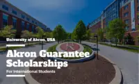 Akron Guarantee funding for International Students in the USA