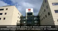 Destination Australia Scholarship for International Students at University of Tasmania