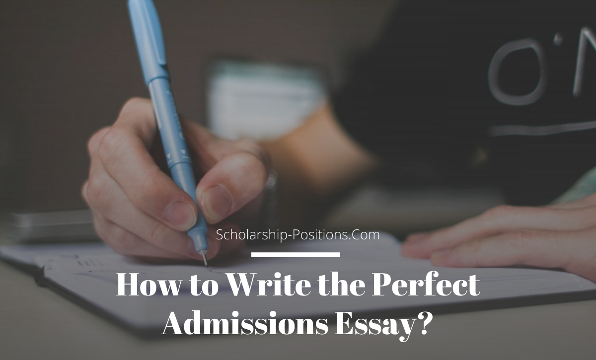Writing the perfect college admission essay dvd