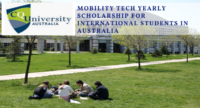 Mobility Tech Yearly Scholarship for International Students in Australia