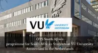 OTS South Africa programme for South African Students at VU University Amsterdam in the Netherlands
