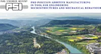 PhD Position Additive Manufacturing in Tool for Engineering Microstructures and Mechanical Behaviour for International Students