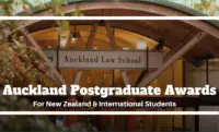 Postgraduate Awards for Domestic and International Students at University of Auckland, New Zealand