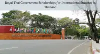 Royal Thai government awards for International Students in Thailand
