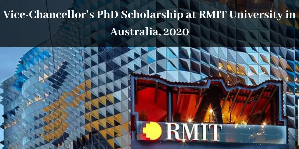 phd scholarship in rmit university