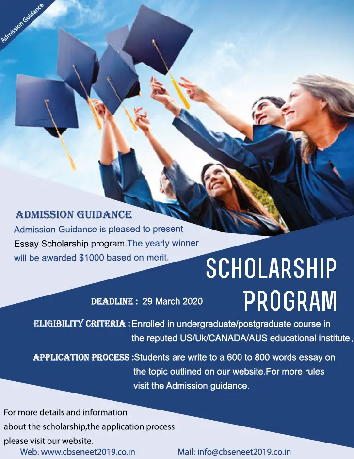 Admission Guidance Essay funding for International Students