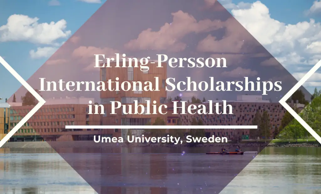 Erling-Persson international awards in Public Health at Umea University, Sweden