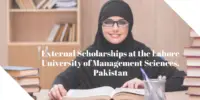 External Scholarships at the Lahore University of Management Sciences, Pakistan