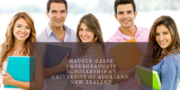 Hauser-Raspe Undergraduate Scholarship at University of Auckland, New Zealand