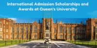 International Admission Scholarships and Awards at Queen's University