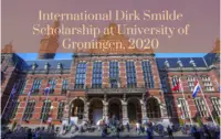 International Dirk Smilde Scholarship at University of Groningen, 2020