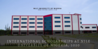 International Scholarships at Nile University of Nigeria, 2020
