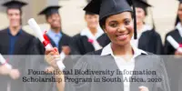 MSc Scholarship at South African Medical Research Council, 2020