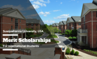 Merit Scholarships for International Students at Susquehanna University, USA