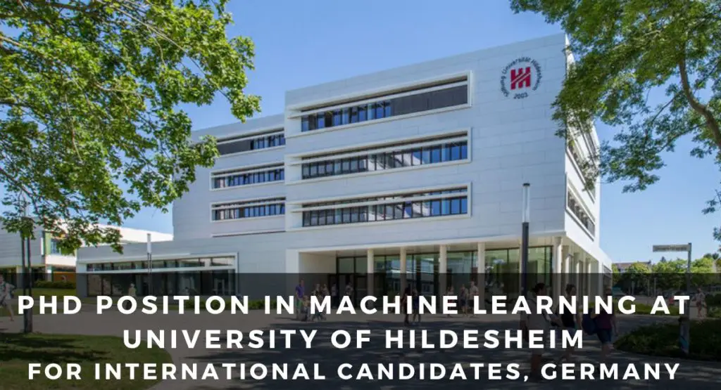 PhD Position in Machine Learning at University of Hildesheim for ...