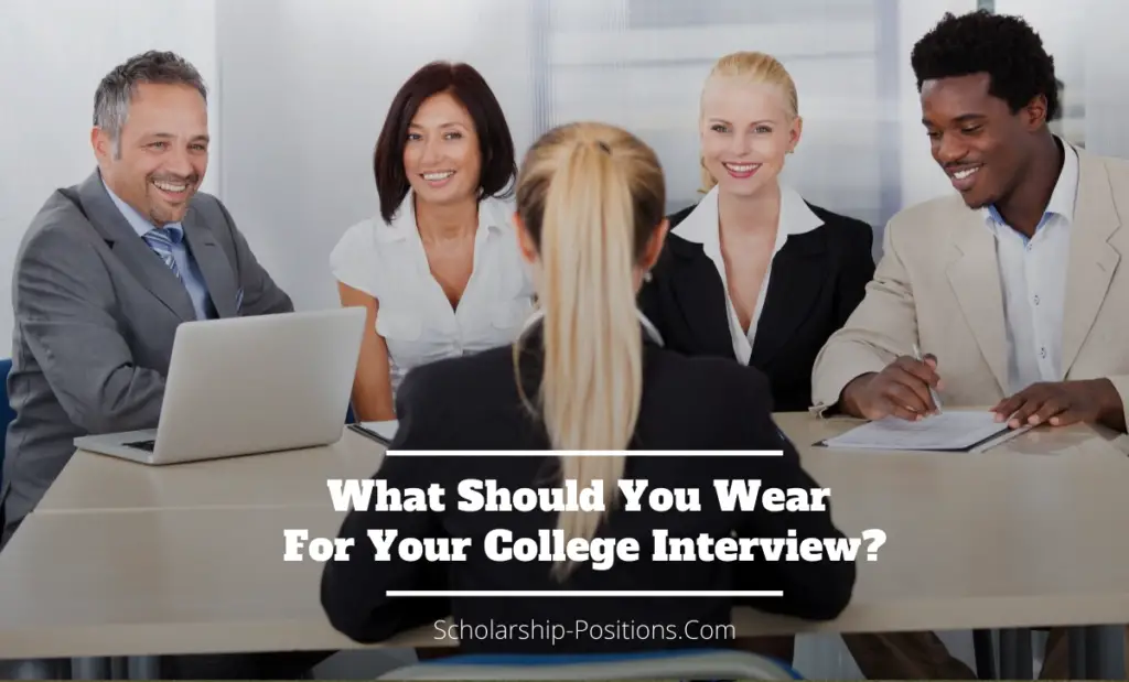 What Should You Wear for Your College Interview?