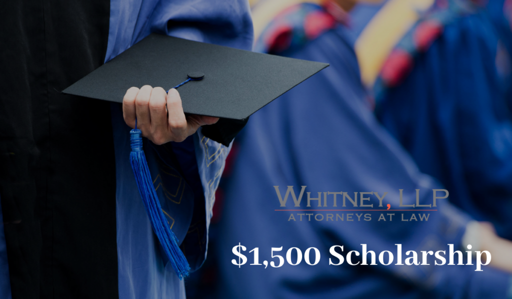 2020 Whitney, LLP $1,500 Scholarship