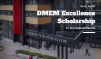 DMEM Excellence funding for International Students in the UK