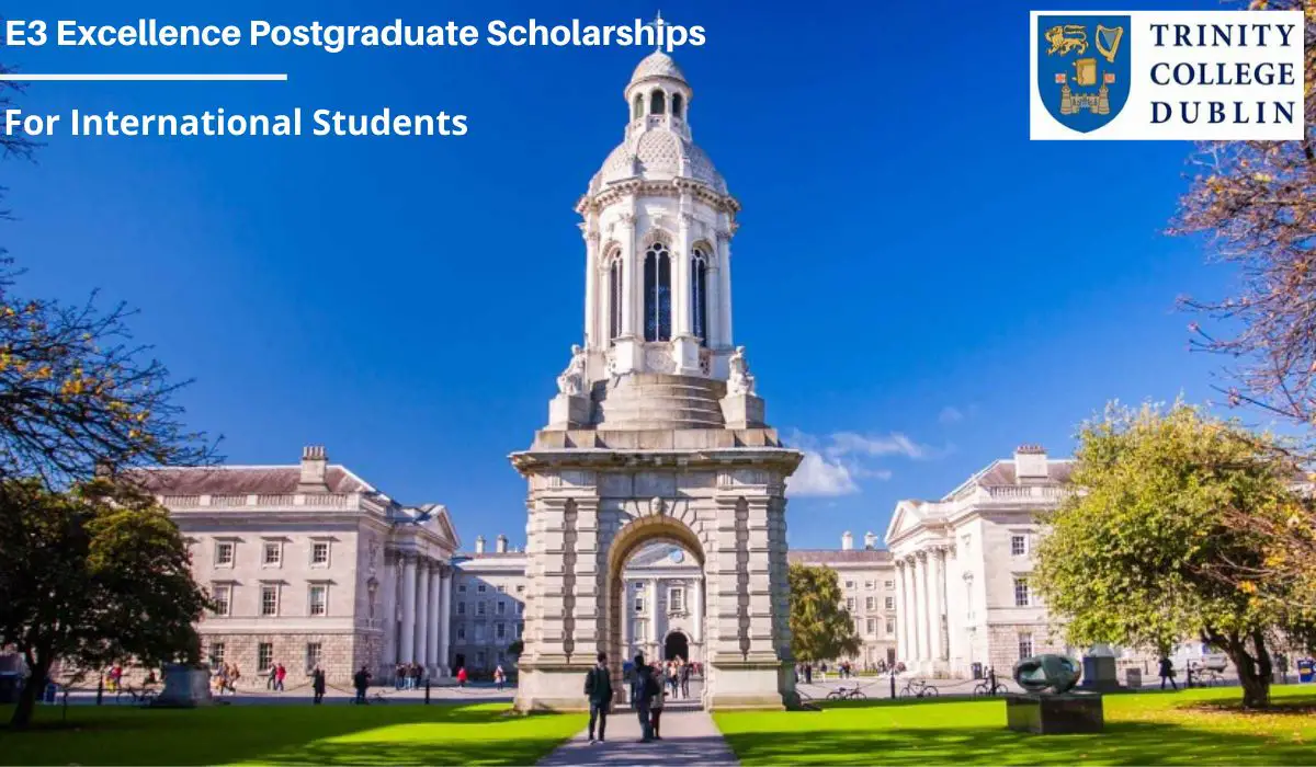 E3 Excellence Postgraduate Scholarships for International Students at