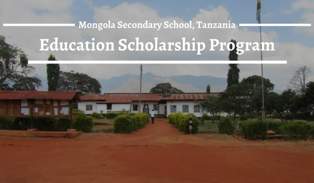 Education Scholarship Program at Mongola Secondary School, Tanzania