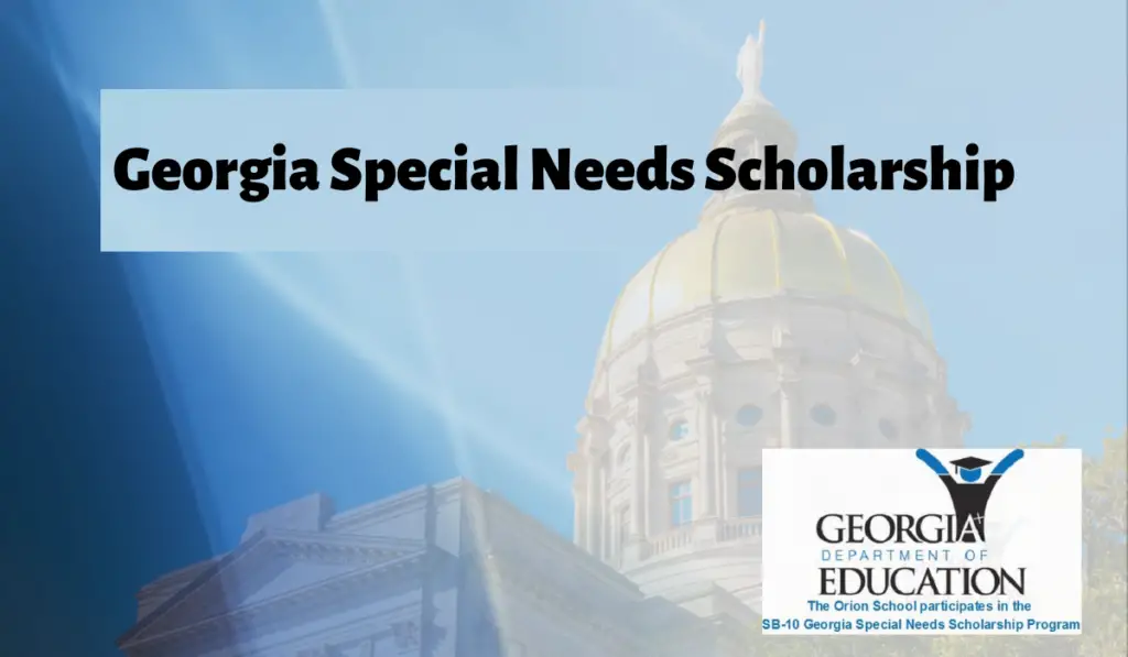 Georgia Special Needs Scholarship Program