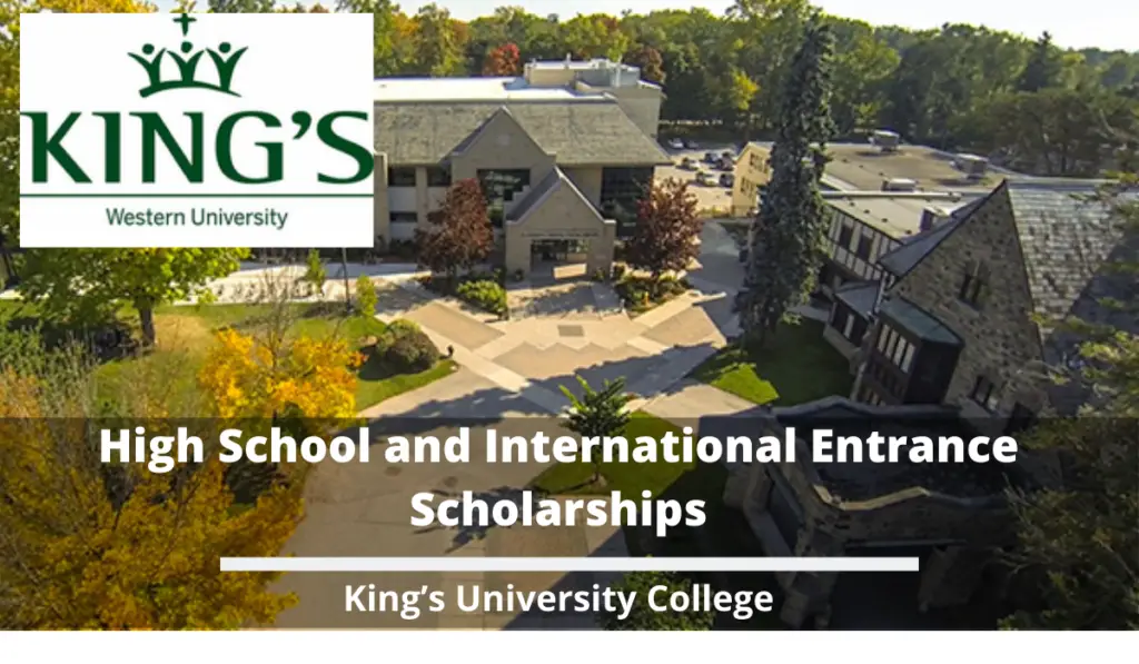 High School and International Entrance Scholarships