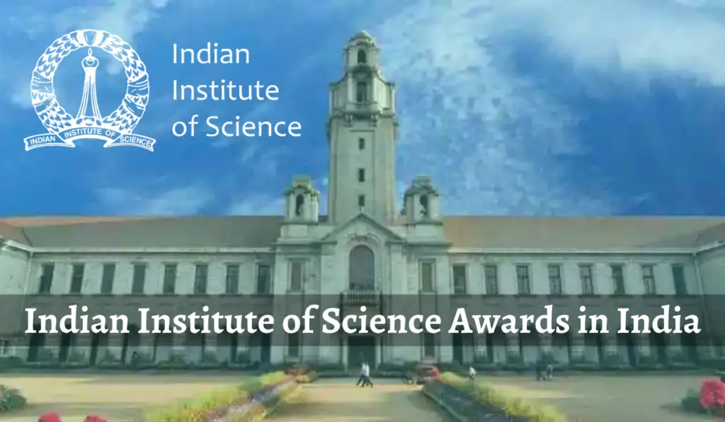 Indian Institute of Science Awards in India, 2020-2021