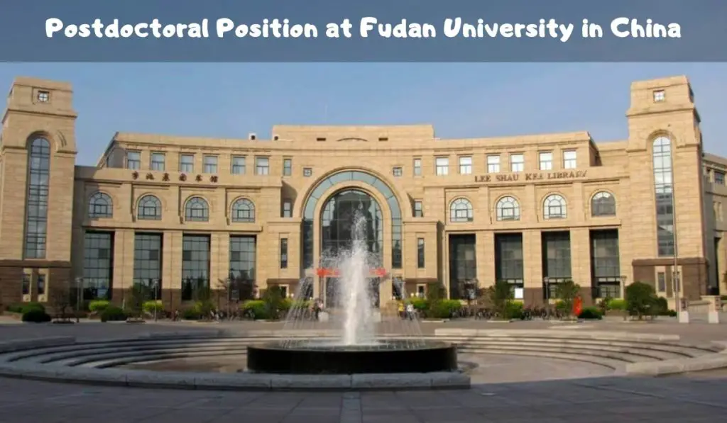 postdoctoral-position-at-fudan-university-in-china