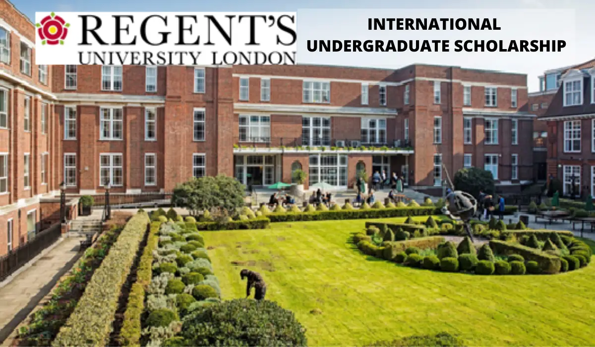 Regent's University London International Undergraduate Scholarship, UK