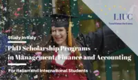 LIUC PhD Scholarship Programs in Management, Finance and Accounting in Italy