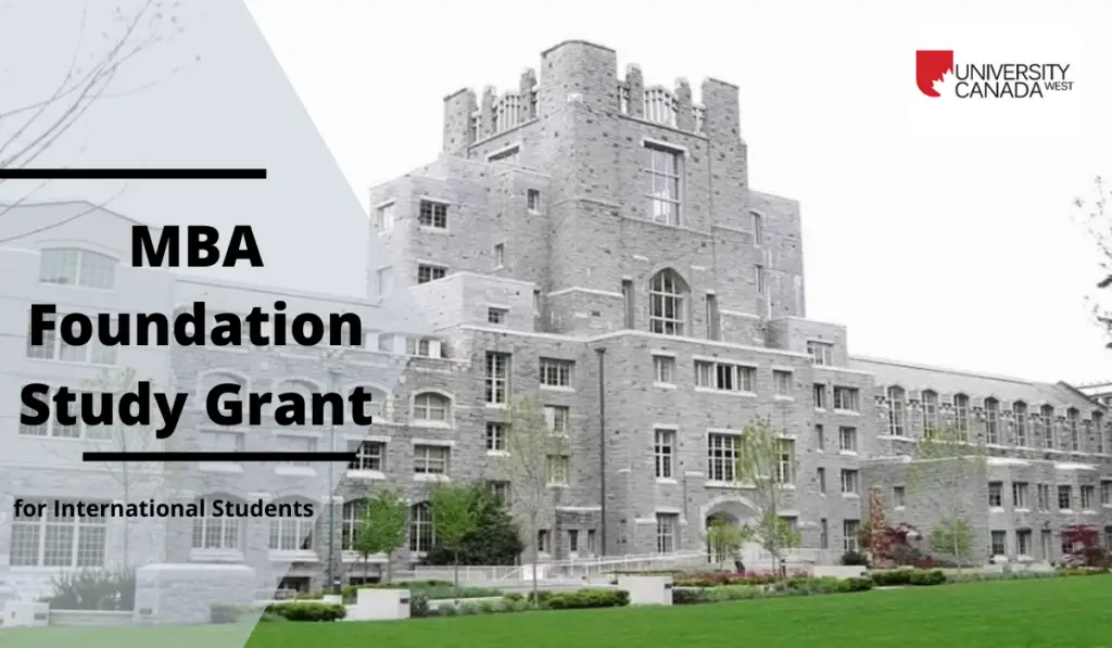 university canada west mba foundation courses   master of business administration