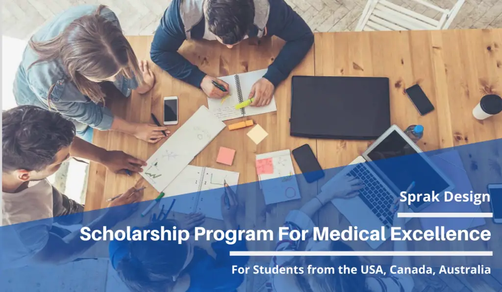 Sprak Design Scholarship Program for Medical Excellence