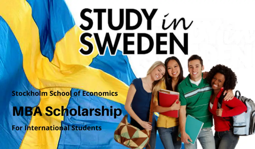 Stockholm School of Economics MBA Scholarship for International Students in Sweden, 2021