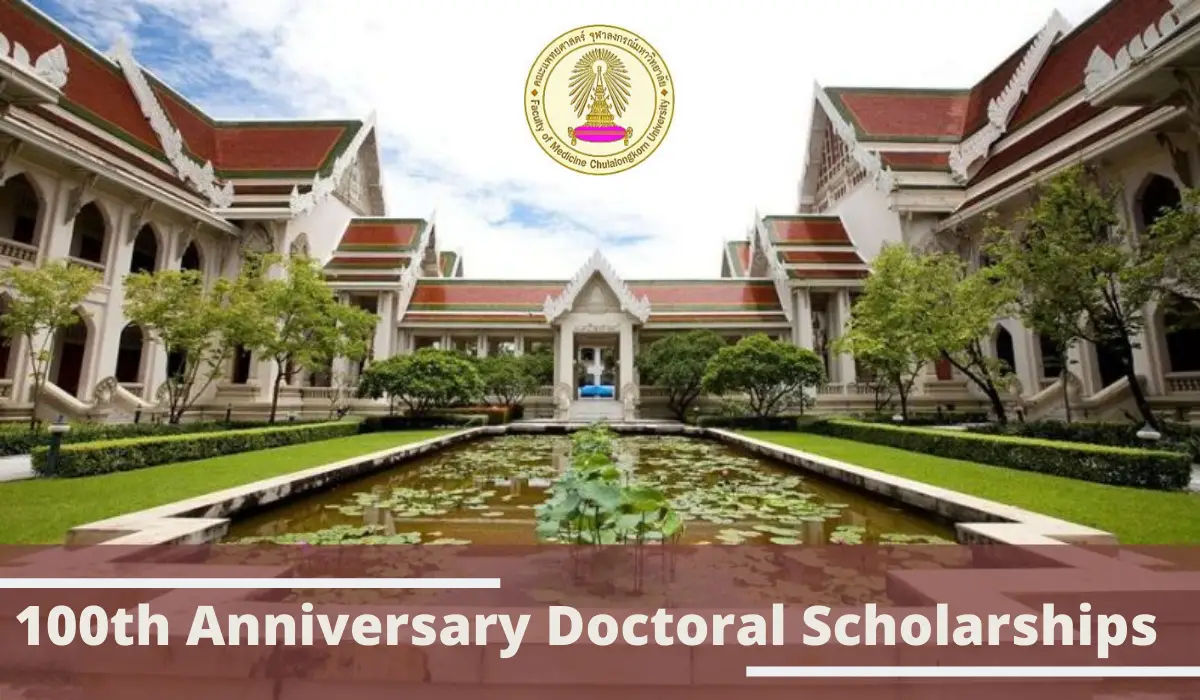 Thailand Scholarships 20222023