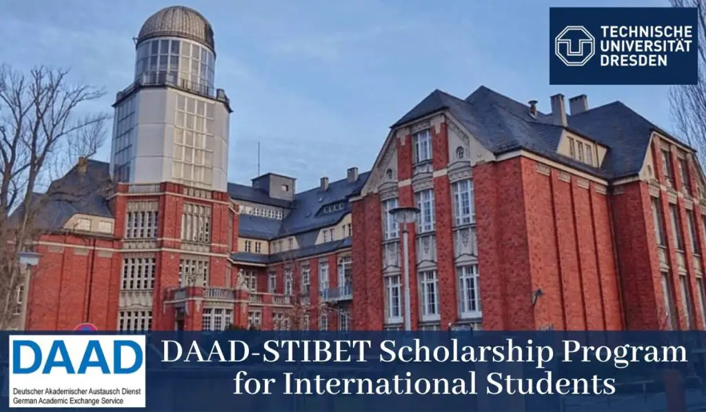 DAAD STIBET Scholarship Program for International Students