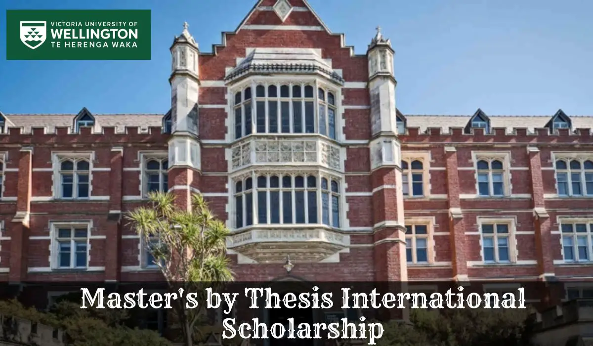 Master thesis scholarship