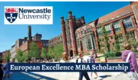 Newcastle University European Excellence MBA Scholarship in the UK