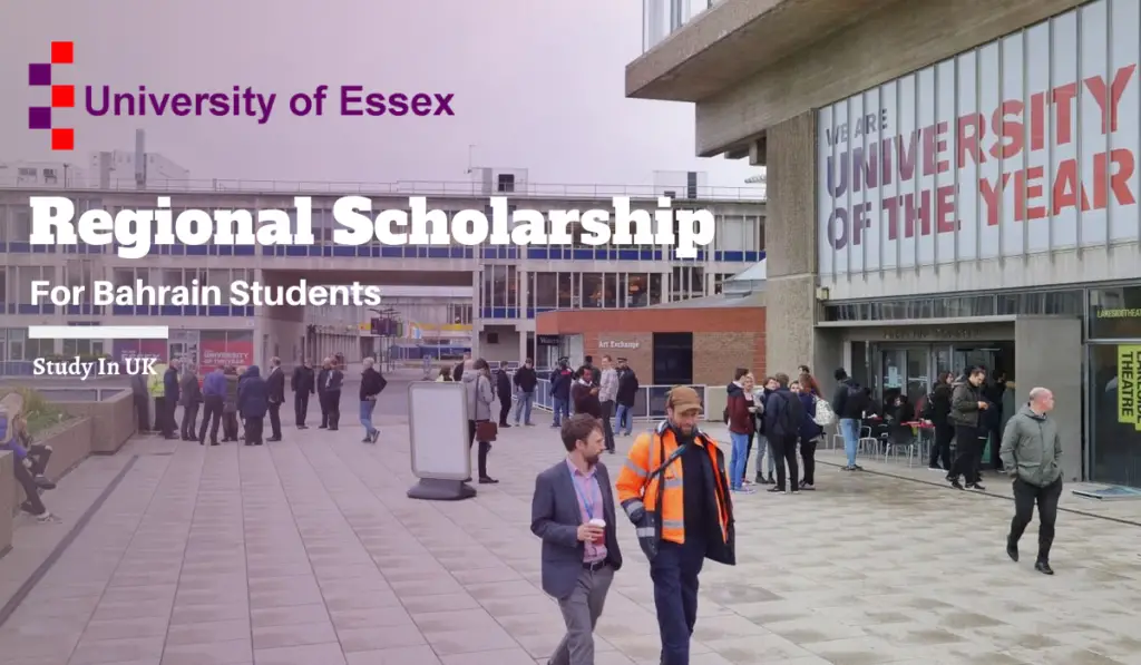 University of Essex Bahrain Regional Scholarship in the UK