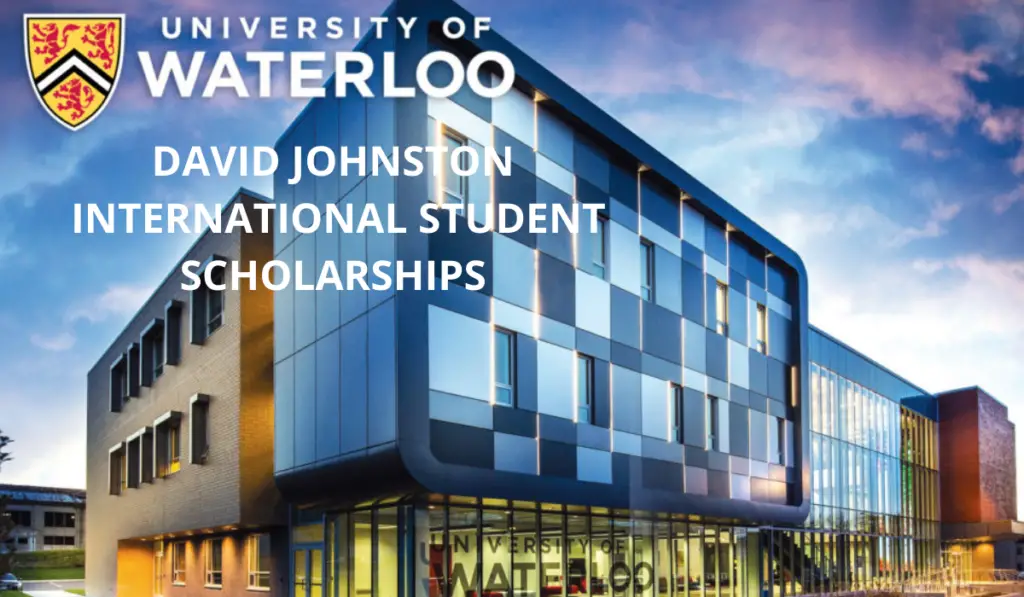 David Johnston International Student Scholarships in Canada
